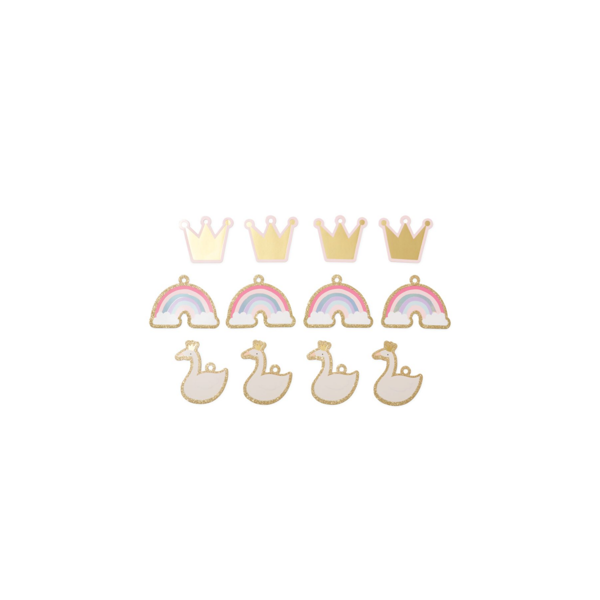 HEMA Labels 9.5x13cm prinses - 12 stuks (roze)