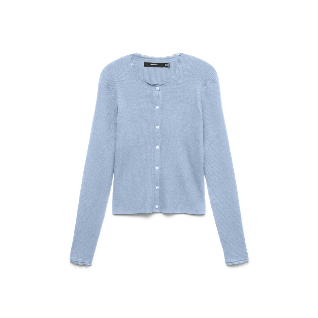 Vero Moda - Damen Langarmshirt - Blau - Größe: L - bei Tara-M