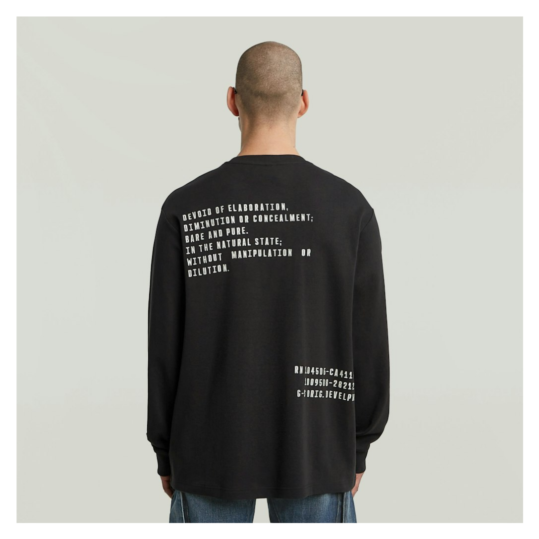 G-star Raw Herren Langarmshirt D26835-d976-6484 günstig online kaufen