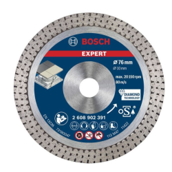 Bosch Accessoires Expert HardCeramic 76 mm diamantdoorslijpschijf