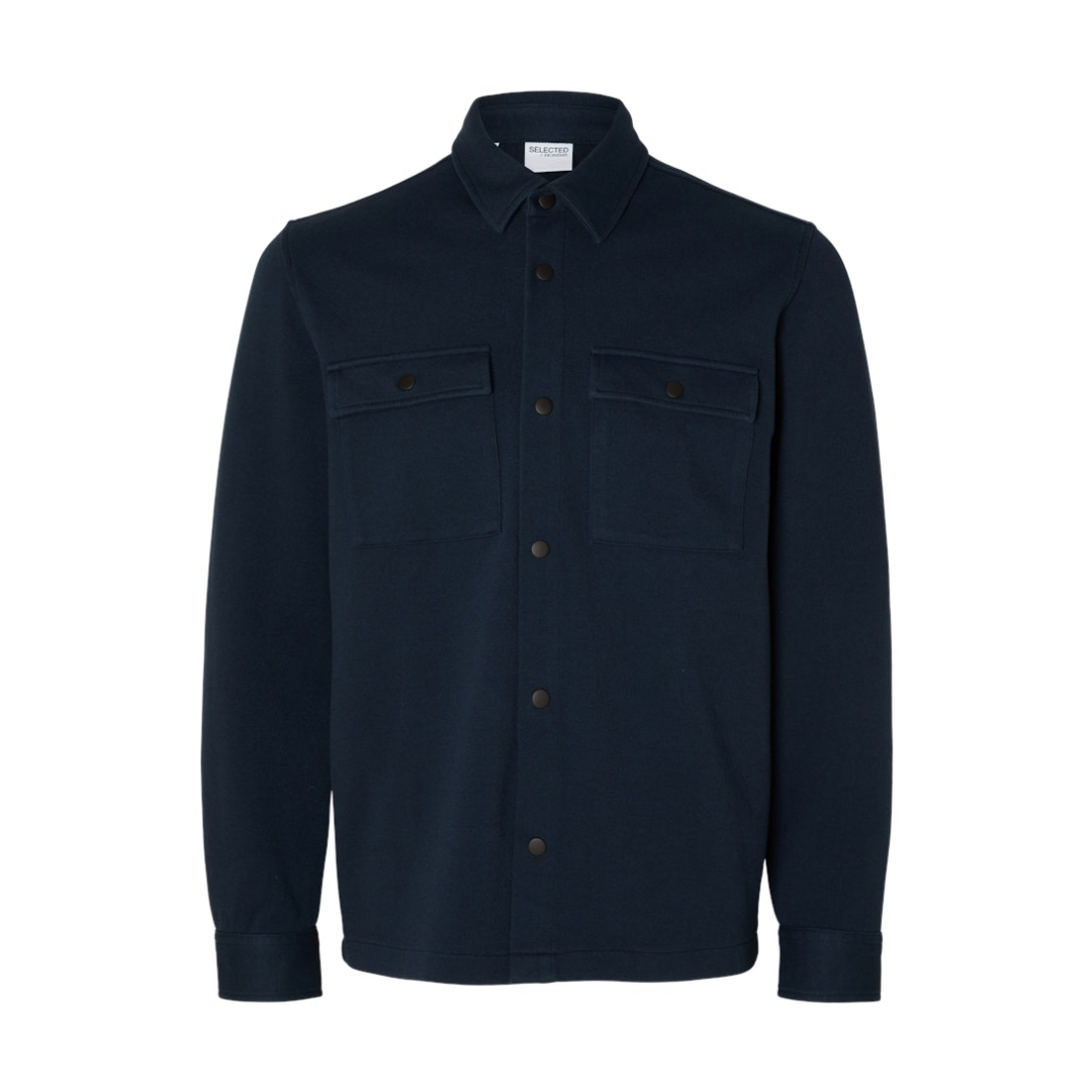 Selected Sweat Jacket Baumwolle-Polyester Navy Blazer