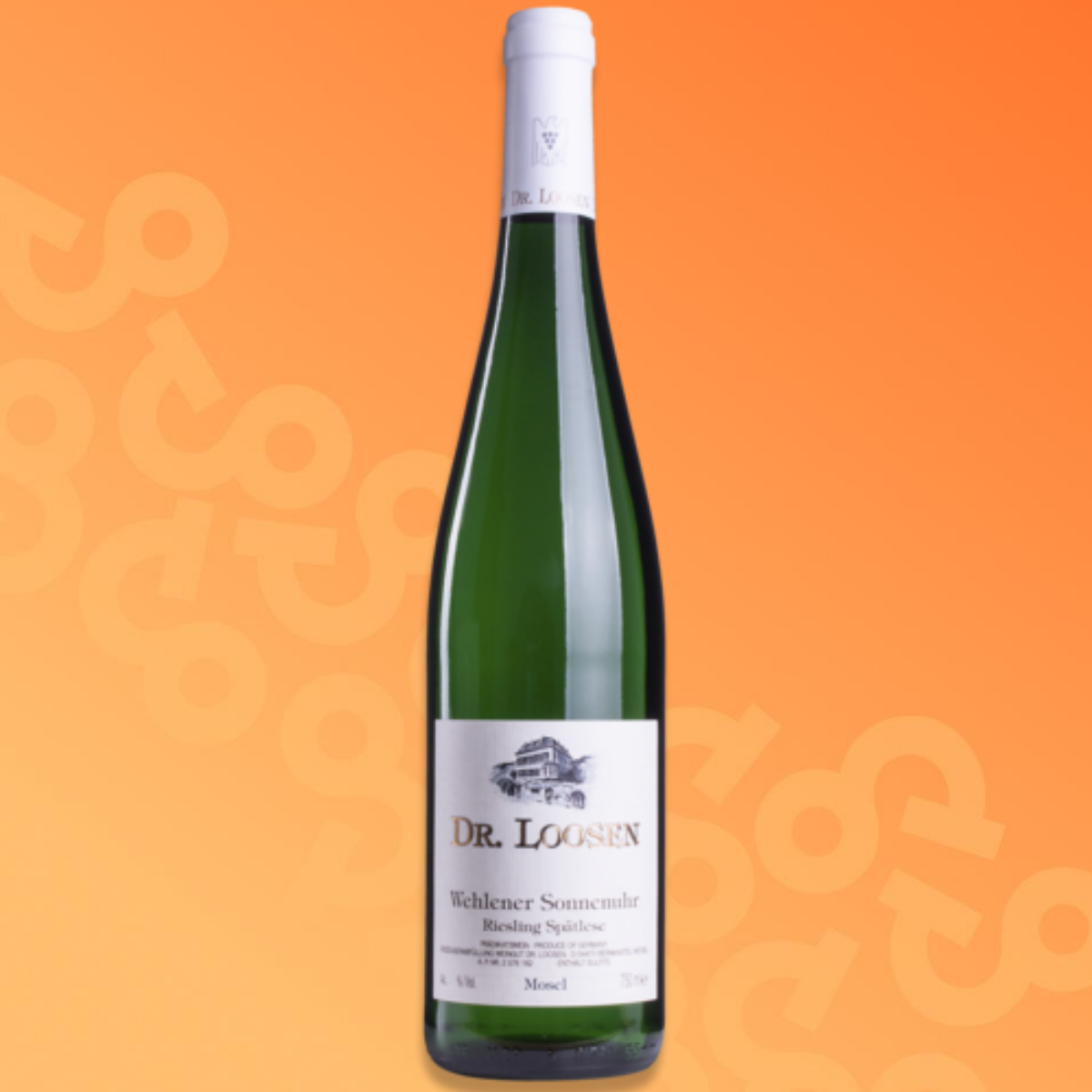 Bottle of Dr. Loosen Wehlener Sonnenuhr Riesling Spätlese 75 cl