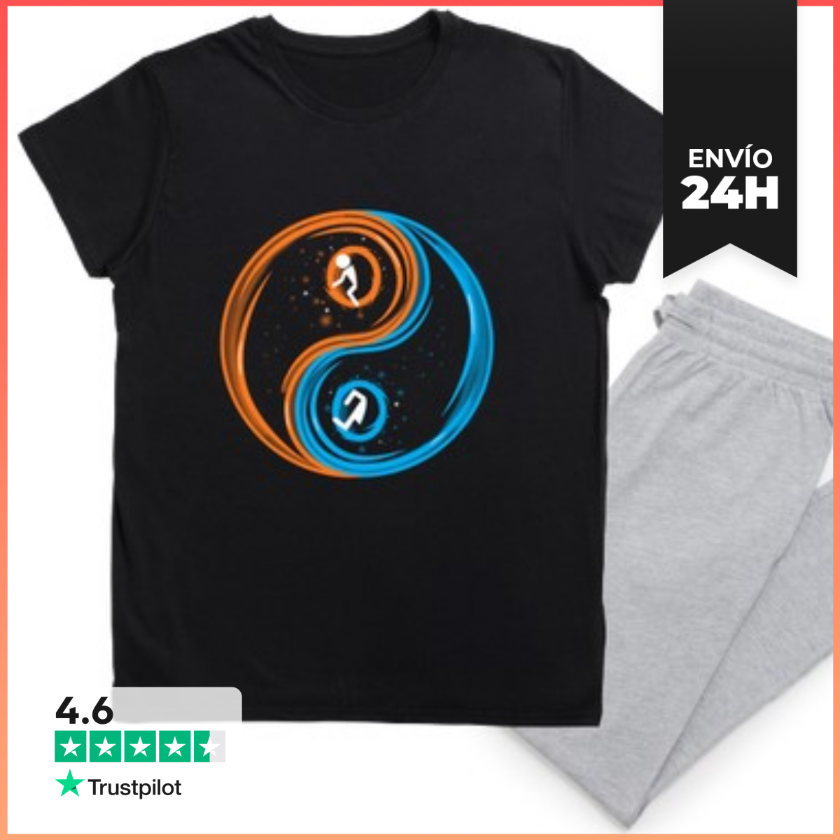 Pijama Portal Yin Yang LaTostadora