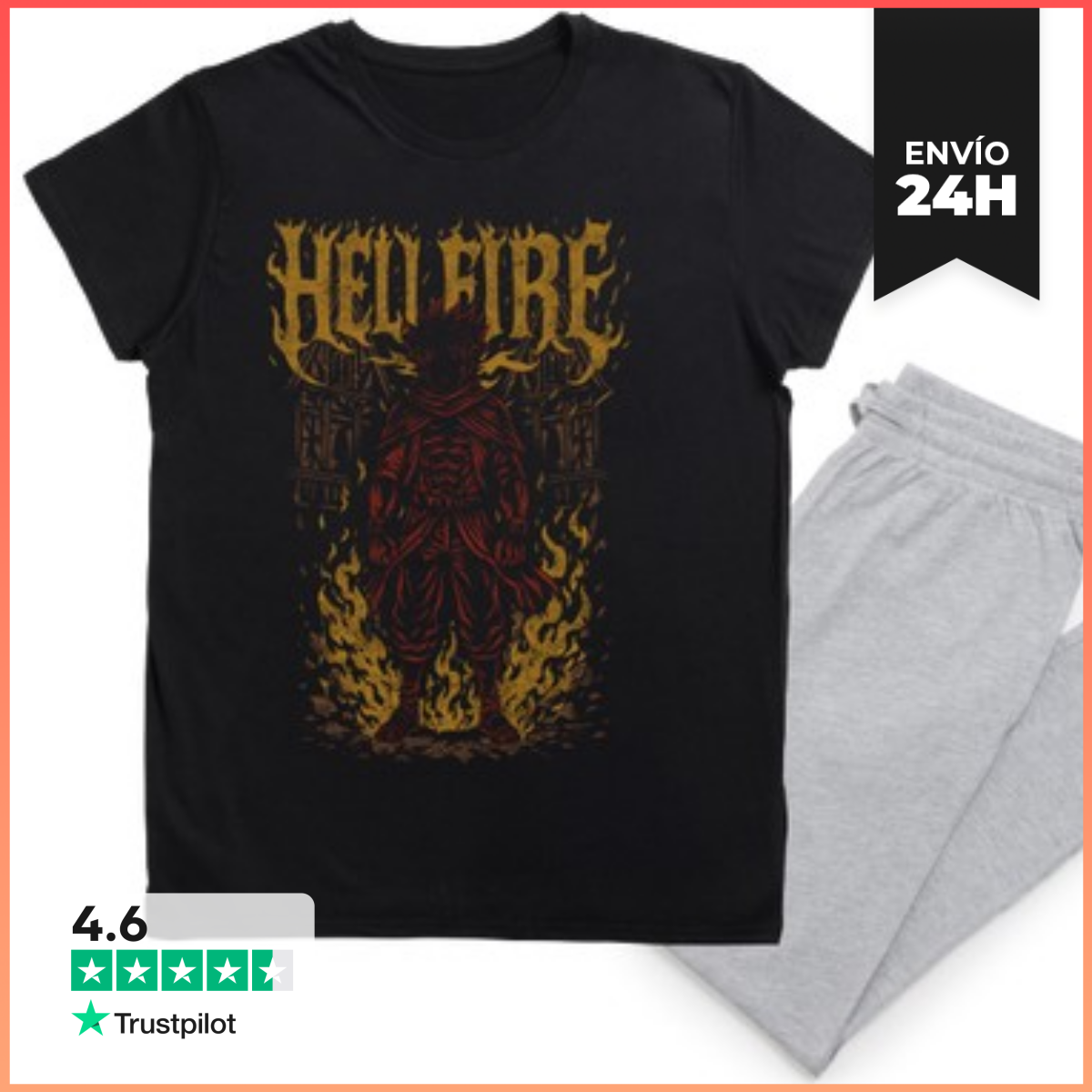 Pijama magia de hadas del fuego del infierno laTostadora
