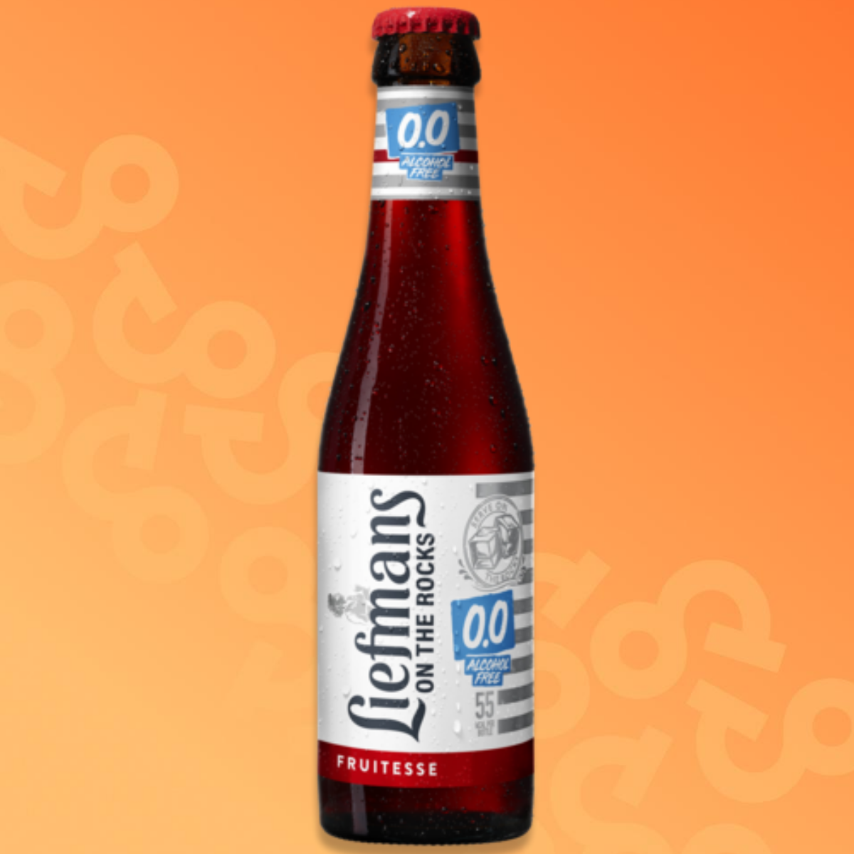 25 cl bottle of alcohol-free Liefmans Fruitesse 0.0