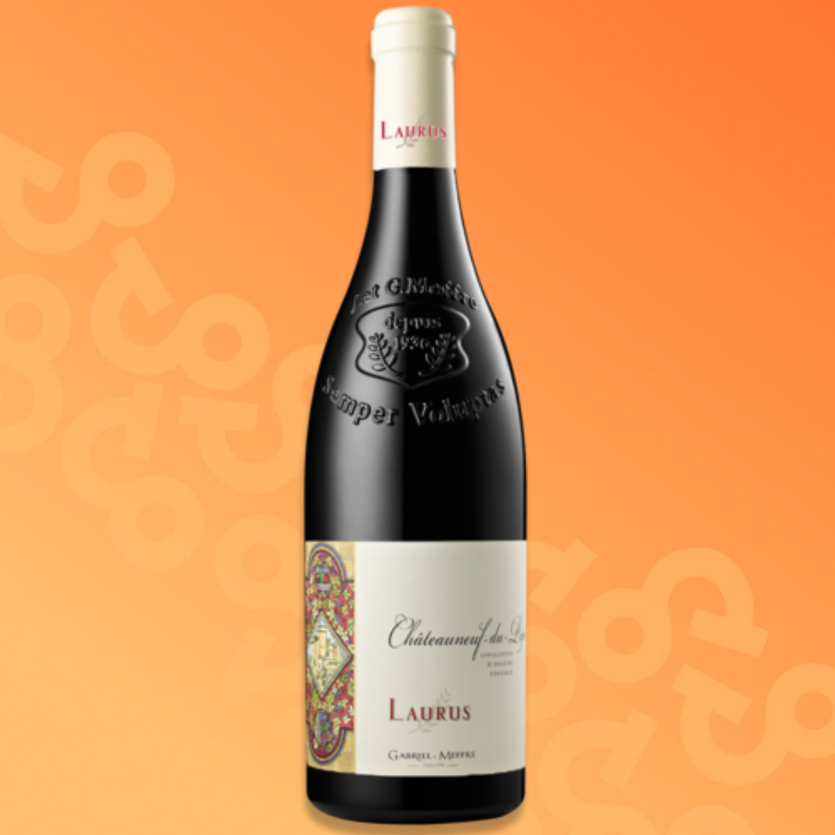 Bouteille Laurus Châteauneuf-du-Pape 75 cl