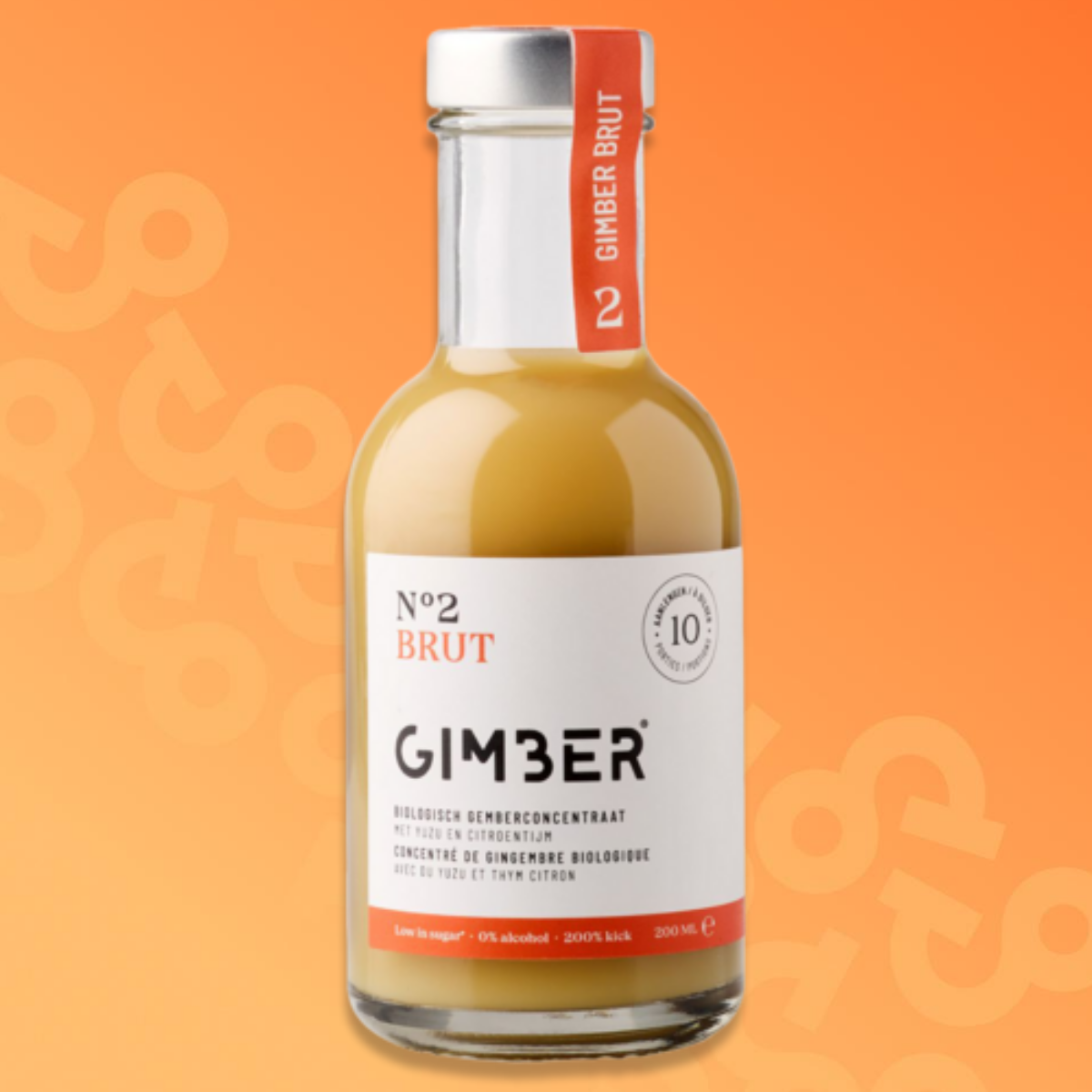 Bottiglia GIMBER N°2 Brut Bio 20 cl