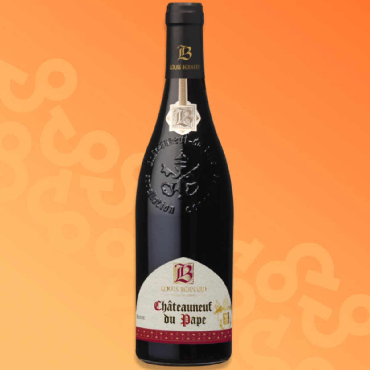 Bouteille Louis Bernard Châteauneuf-du-Pape 75 cl