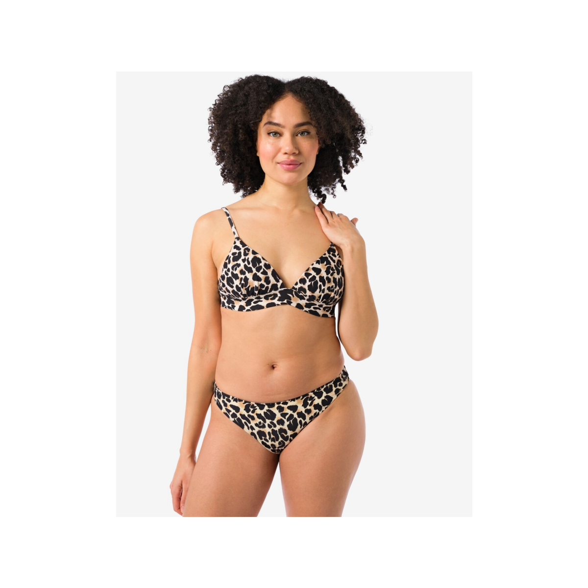 HEMA Damesbikinibroekje rib multi (multi)