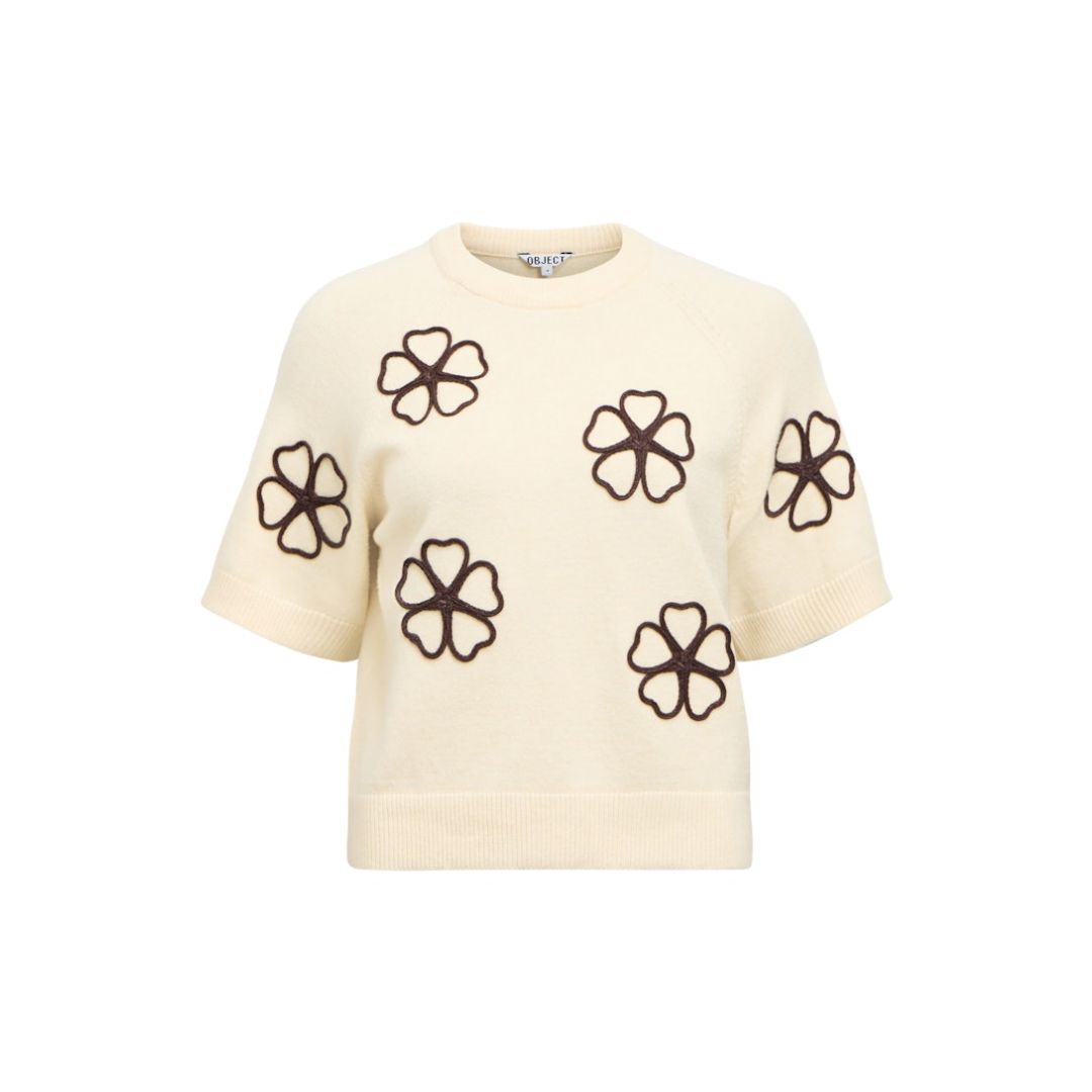 Object - Damen Pullover - Beige - Größe: L - bei Tara-M