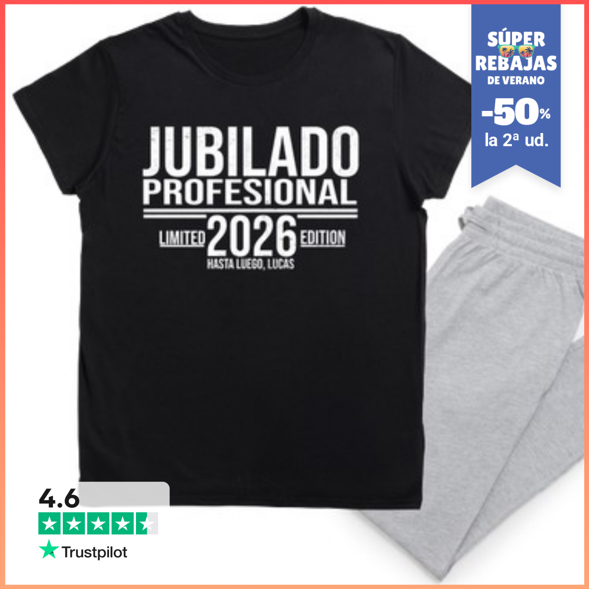 Pijama Regalo Divertido Jubilación 2026 LaTostadora