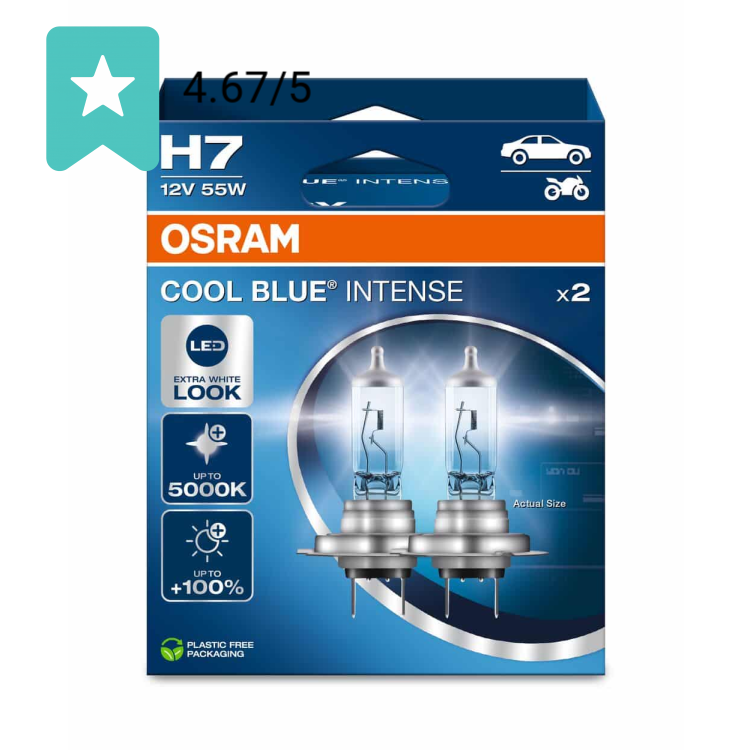 Osram Cool Blue Intense NextGen H7 12V/55W - 64210cbn-2hb - Set 2 Stuks - 64210cbn-2hb | Dutch Performance Products