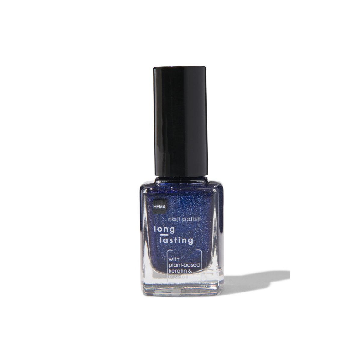 HEMA HEMA Long Lasting Nagellak 1004 Cosmos Blue (donkerblauw)
