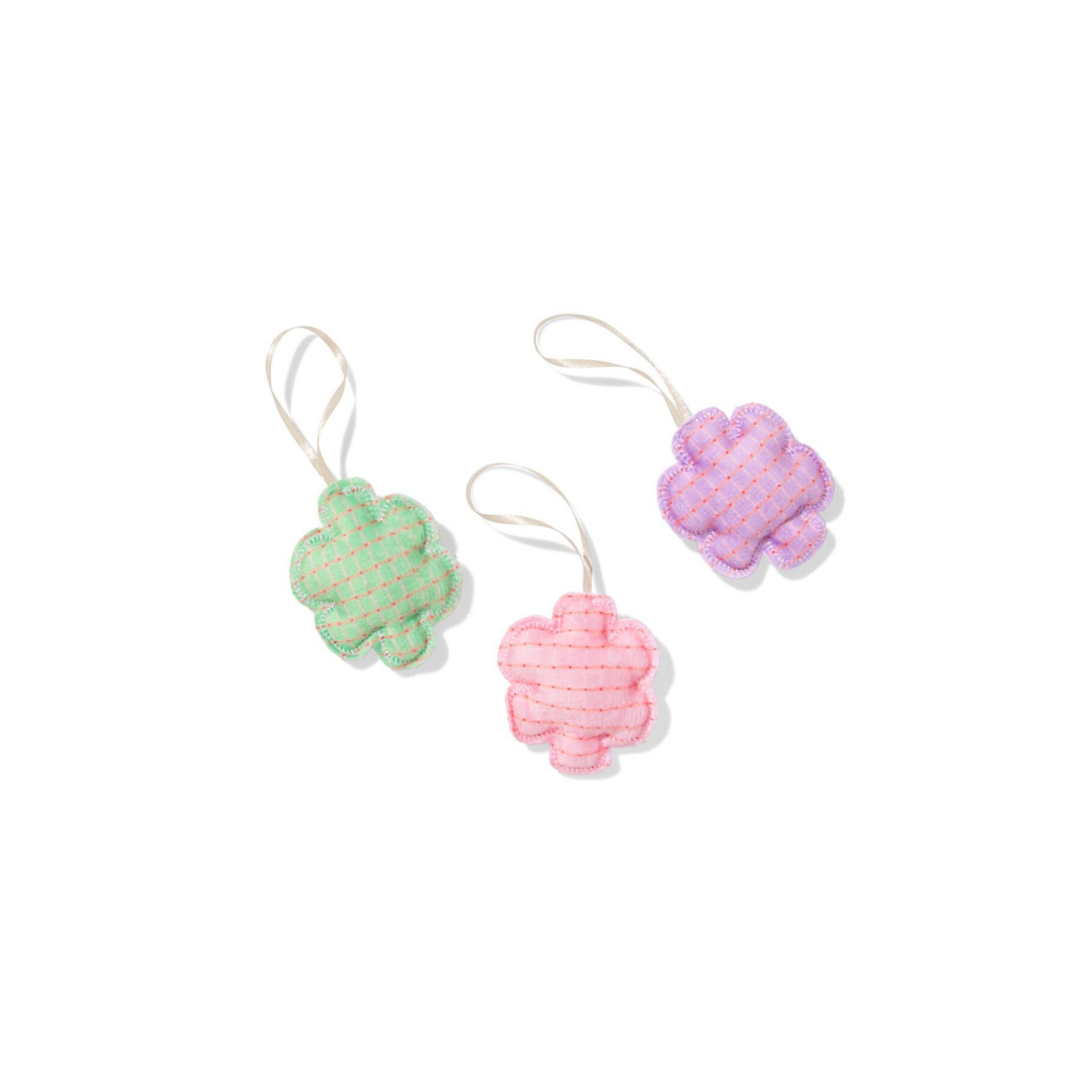 HEMA Paashangers stof bloem - 3 stuks