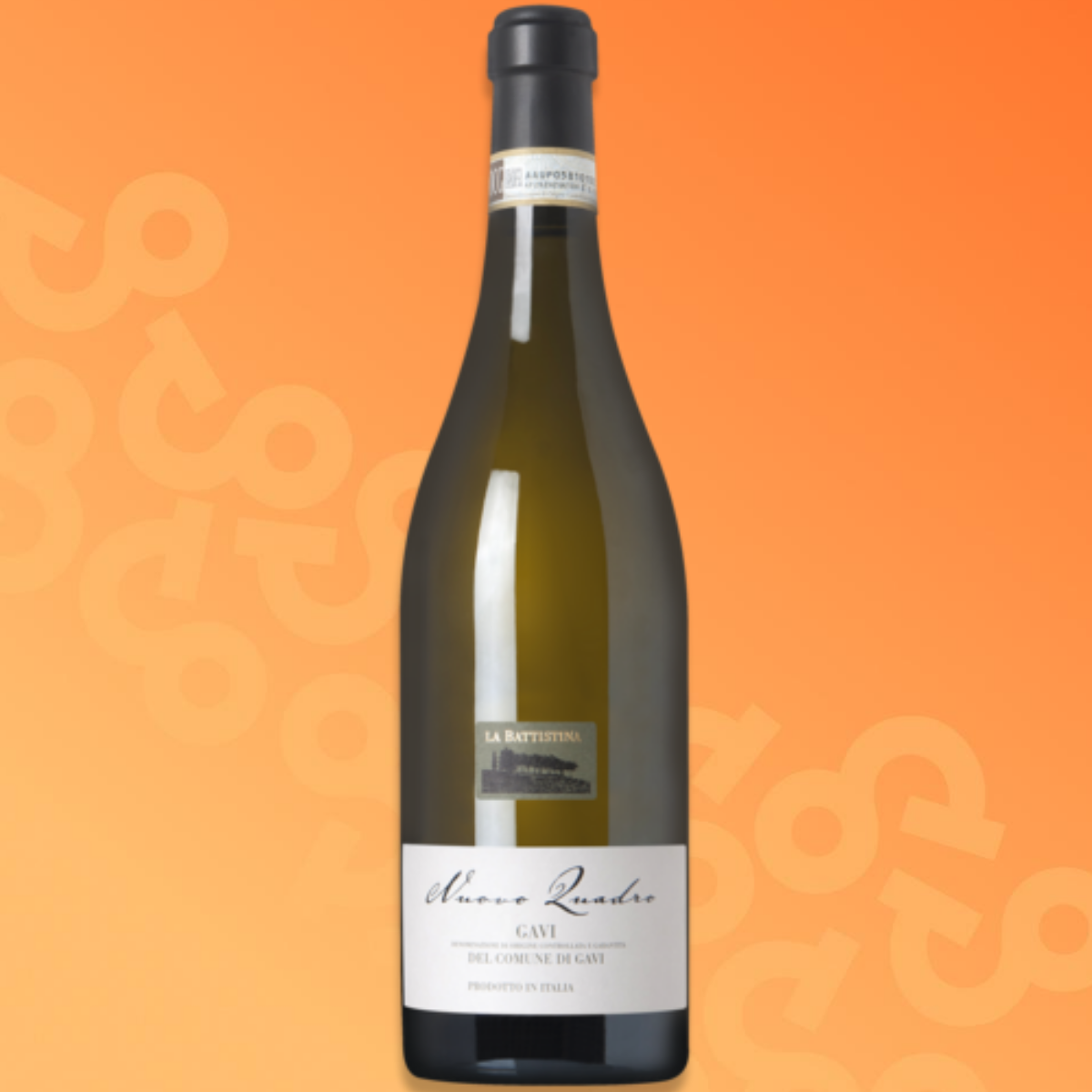 Bottiglia La Battistina Gavi Nuovo Quadro 75 cl