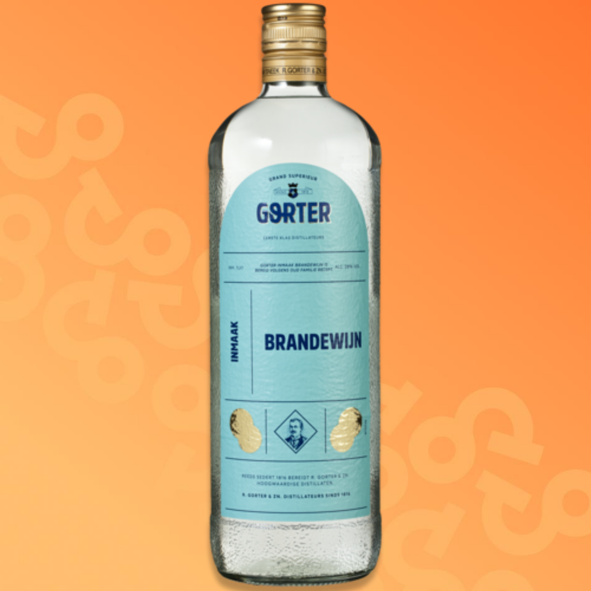 Bottle of Gorter Inmaakbrandy 1 liter