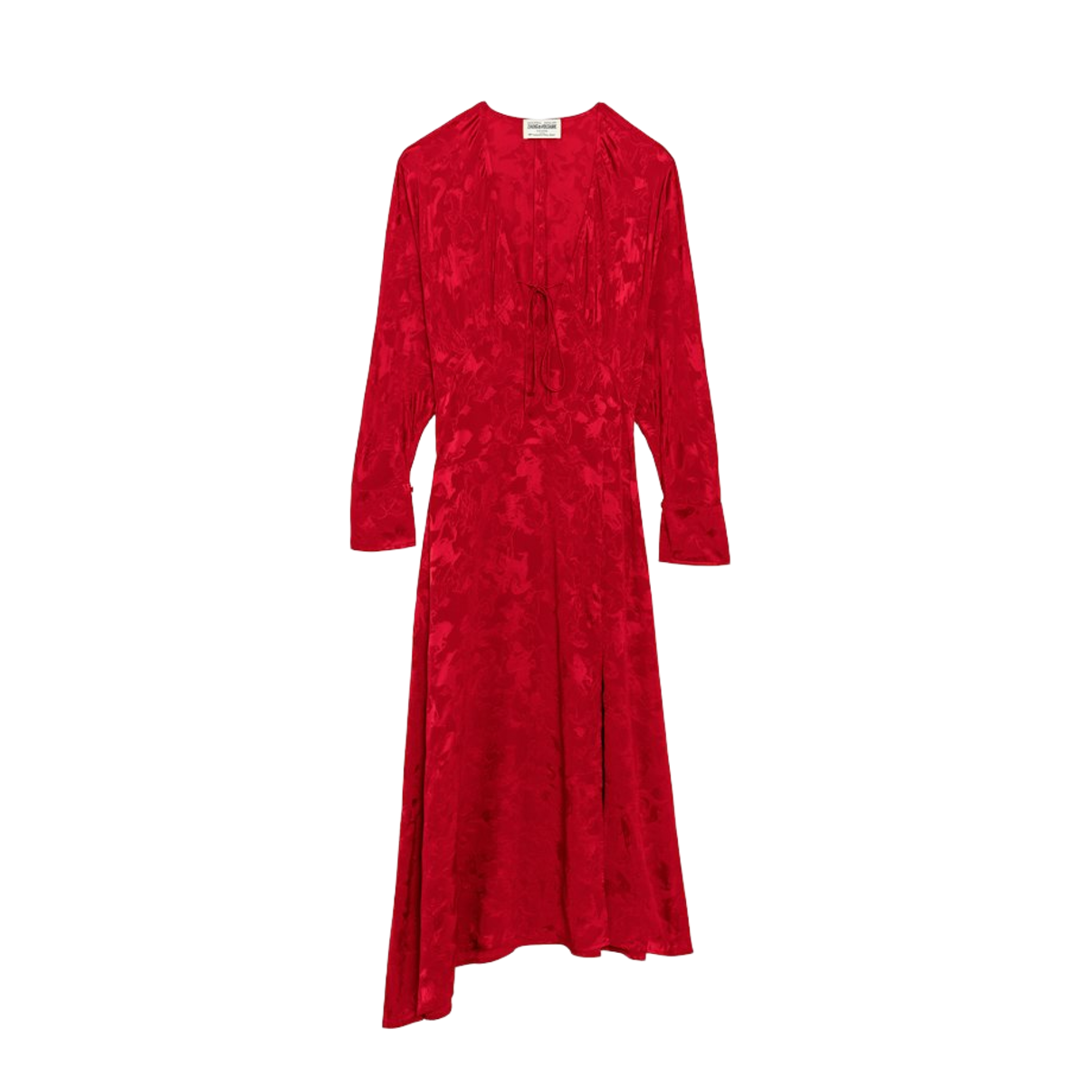 Zadig & Voltaire Donna Love Abito Rouna 100% Seta