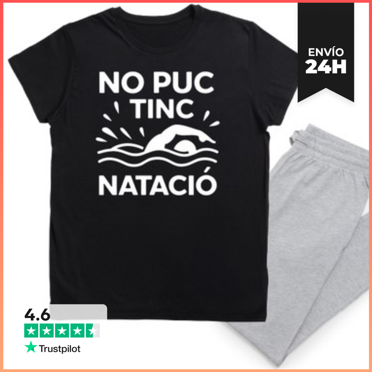 Pijama No puc tinc natació laTostadora