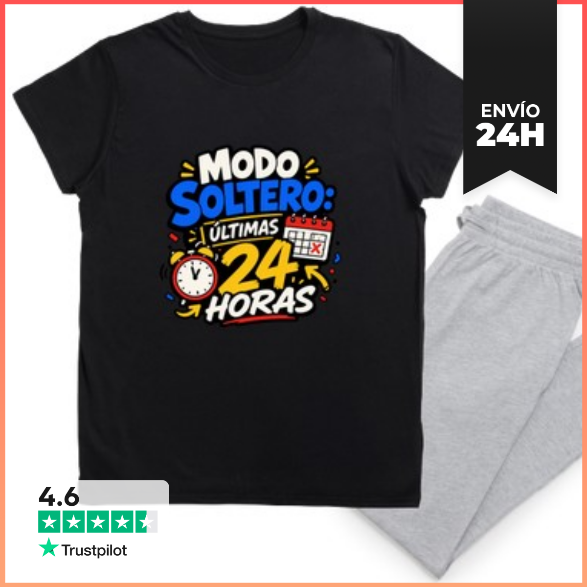 Pijama Modo Soltero Últimas 24 Horas LaTostadora