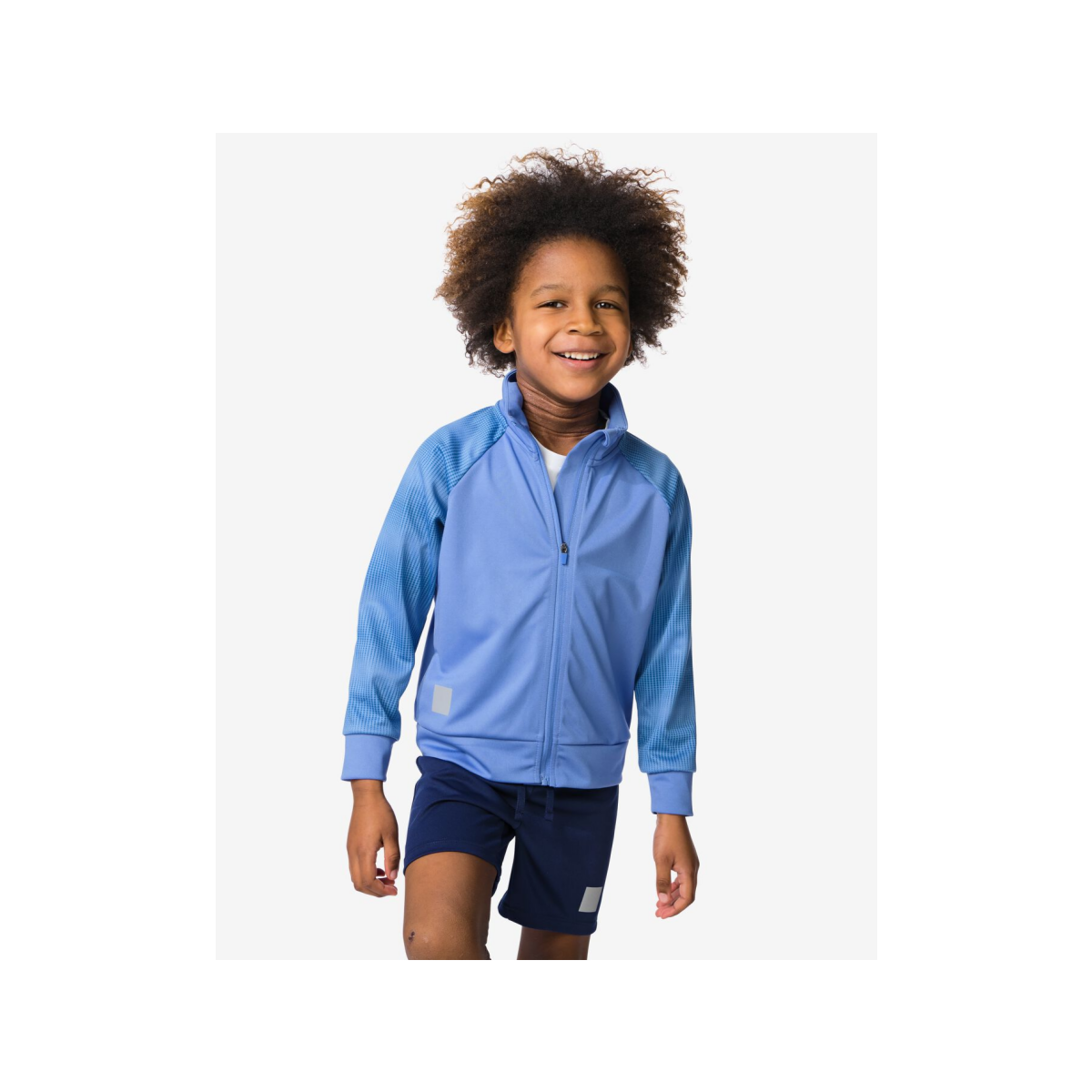 HEMA Kinder trainingsjas blauw (blauw)