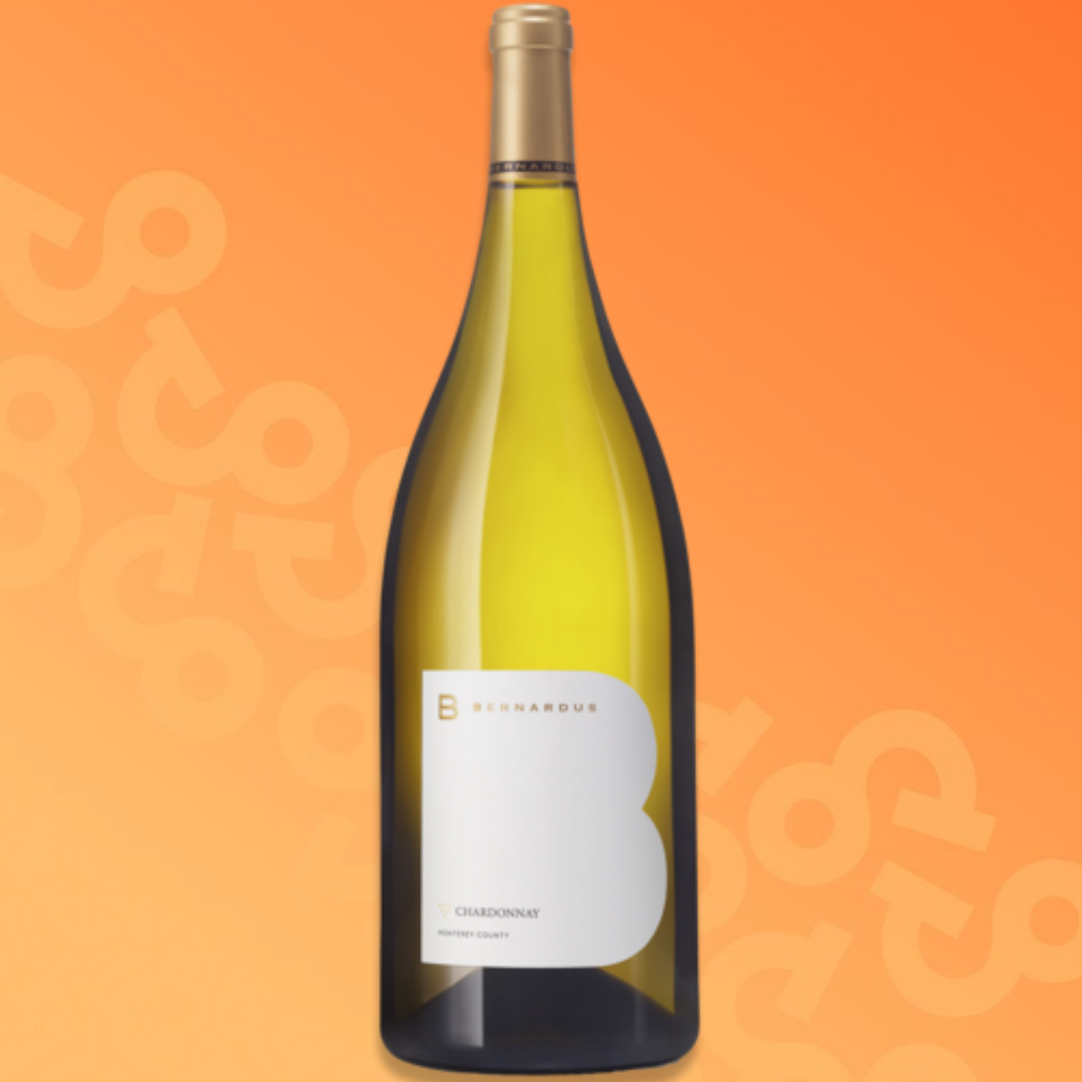 Bottle of Bernardus Chardonnay Monterey County magnum 150 cl