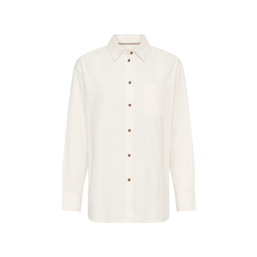 Camel Active - Damen Langarmbluse - Weiß - Größe: XS - bei Tara-M