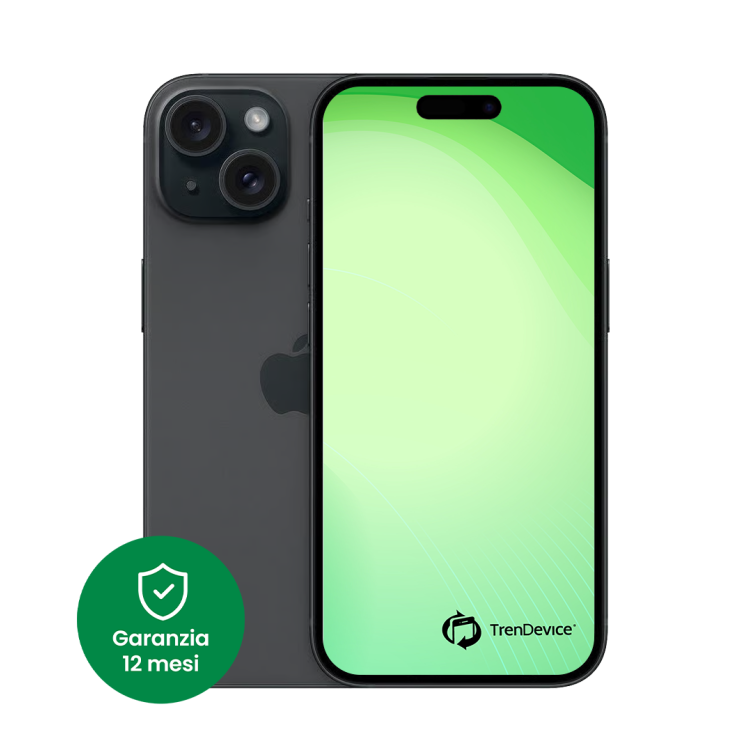 iPhone 15 Plus 128 GB Nero B Ricondizionato