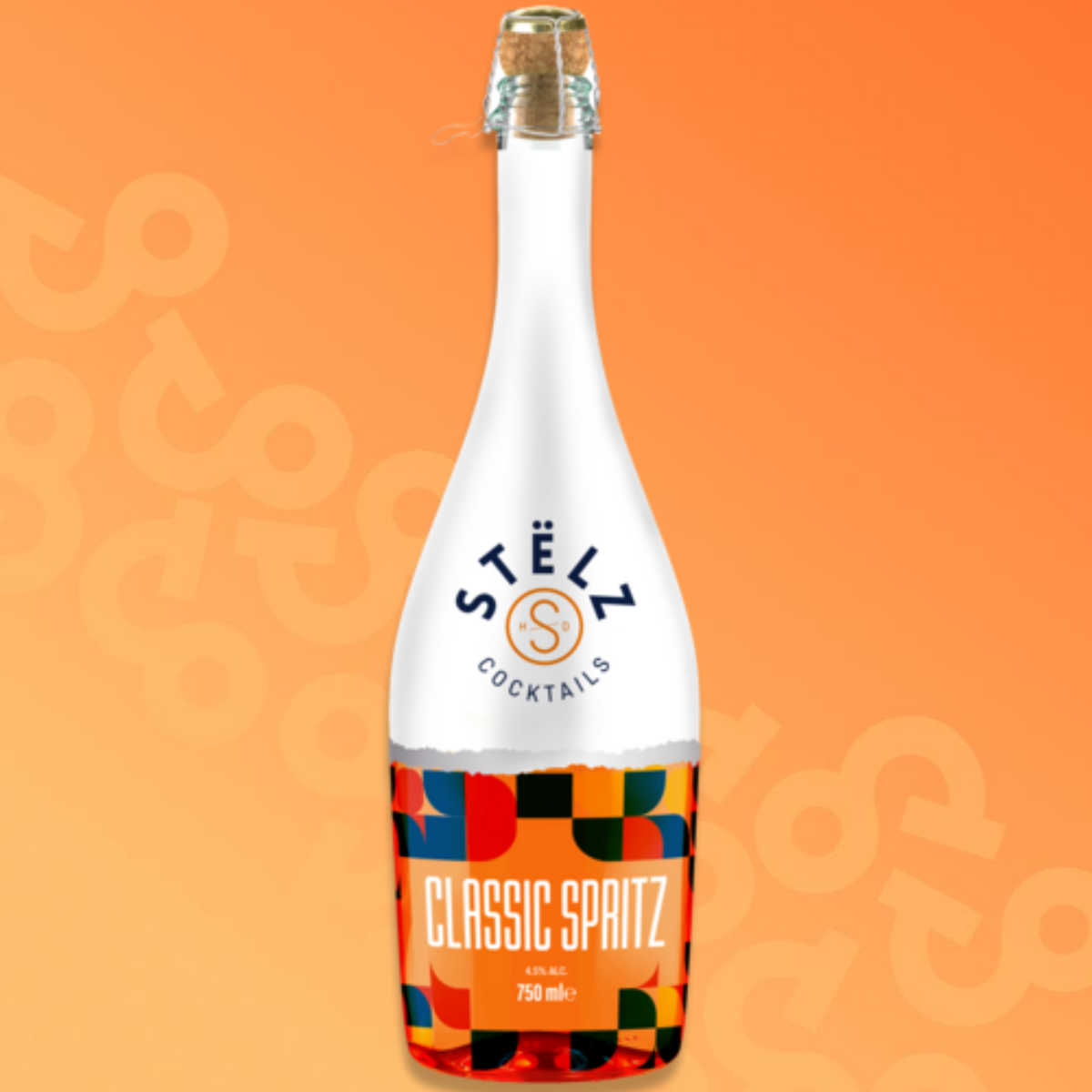 Stëlz Classic Cocktail Spritz bottle 75 cl