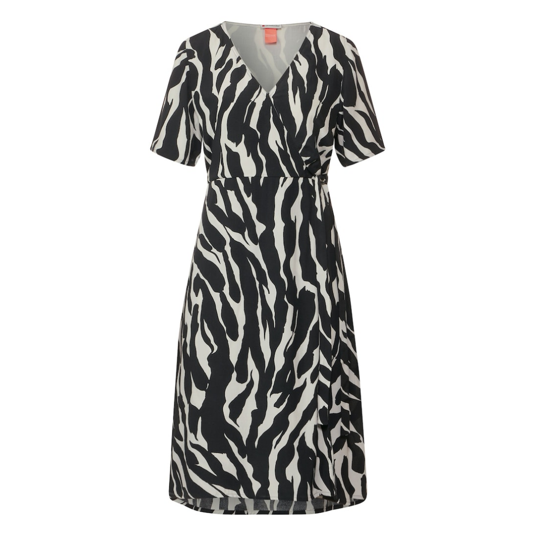 Street One - Damen Kleid - Schwarz - Größe: 36 - bei Tara-M