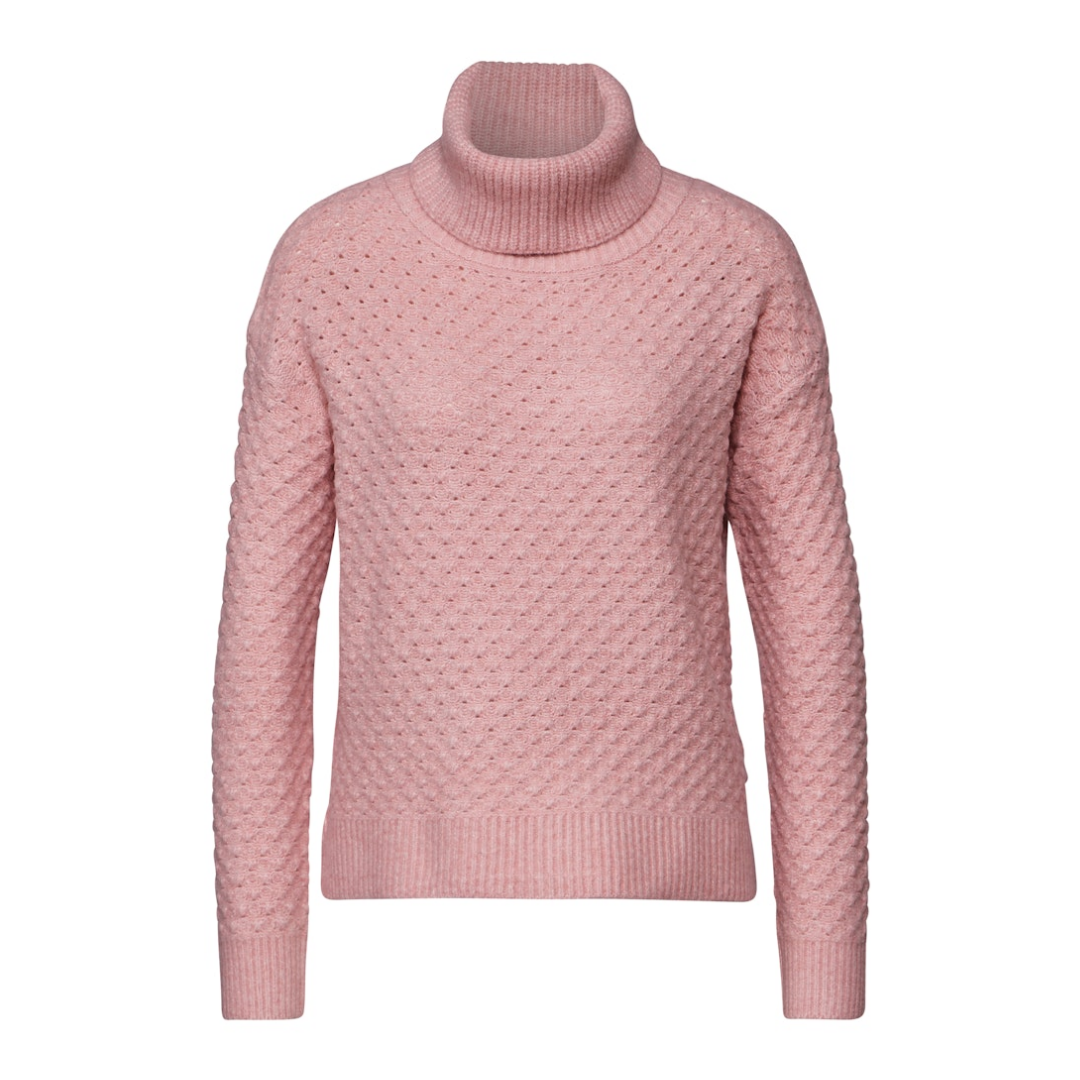 Street One - Damen Pullover - petal Rosa mel. - Größe: 38 - bei Tara-M
