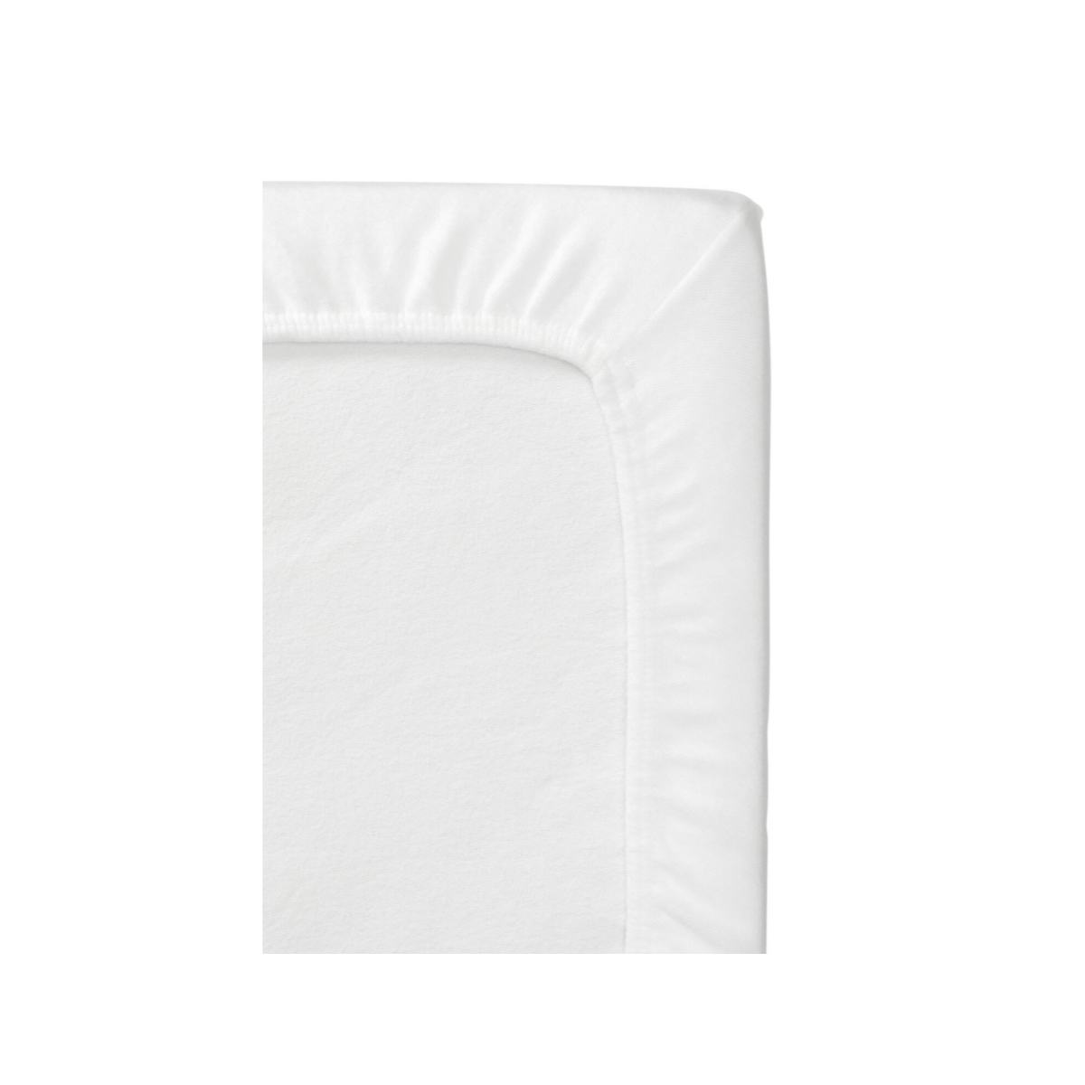 HEMA Ledikant molton hoeslaken 60 x 120 cm (wit)