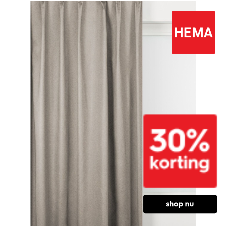 Gordijnstof Wijnegem verduisterend taupe (taupe)