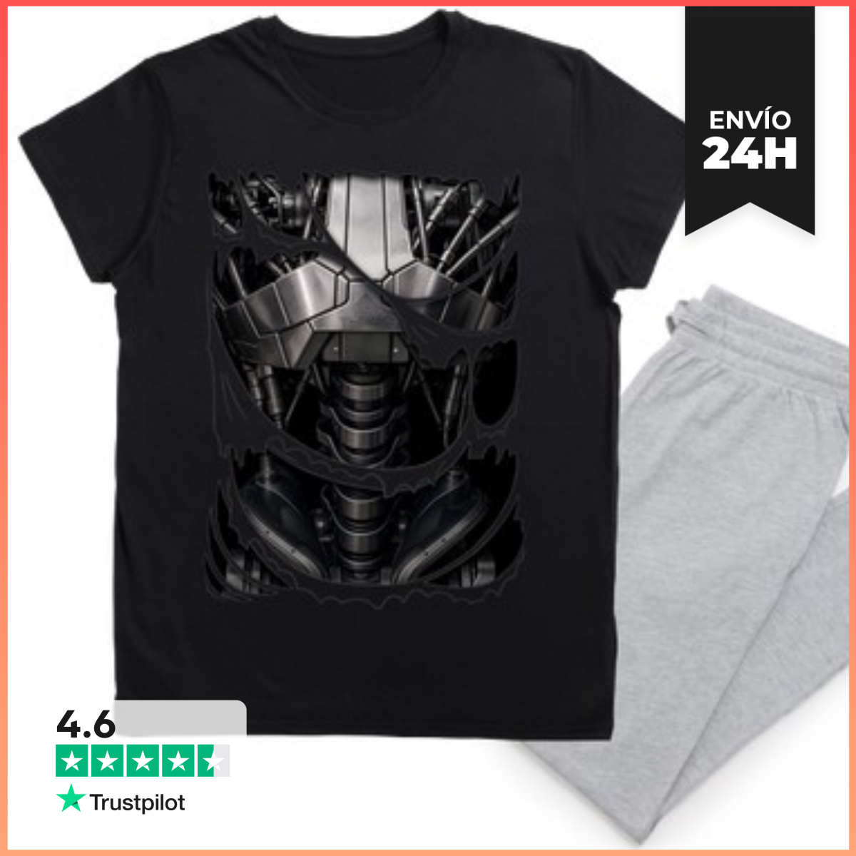 Pijama Soy un Terminator laTostadora