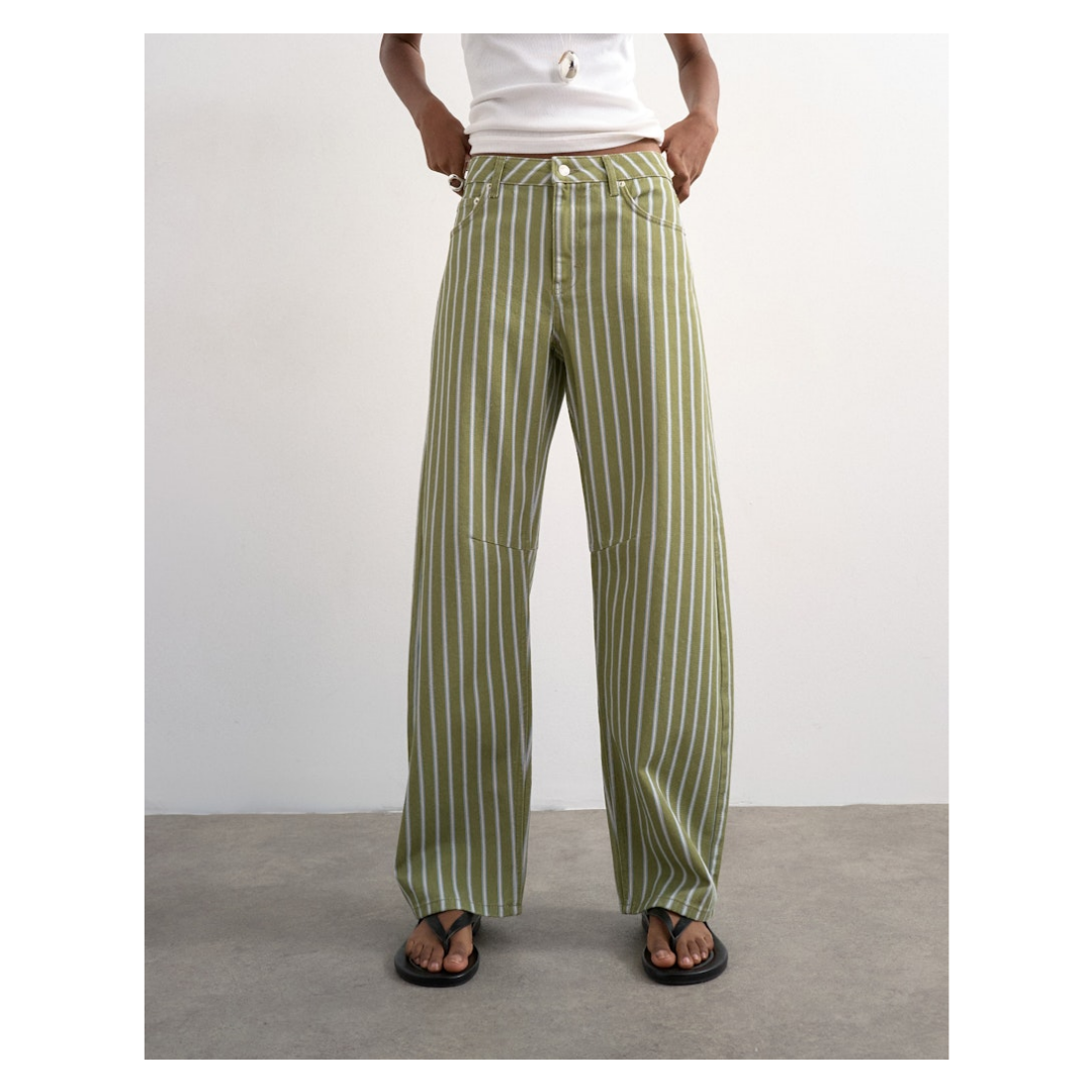 Topshop - Damen Jeans - Grün - Größe: 26-32 - bei Tara-M