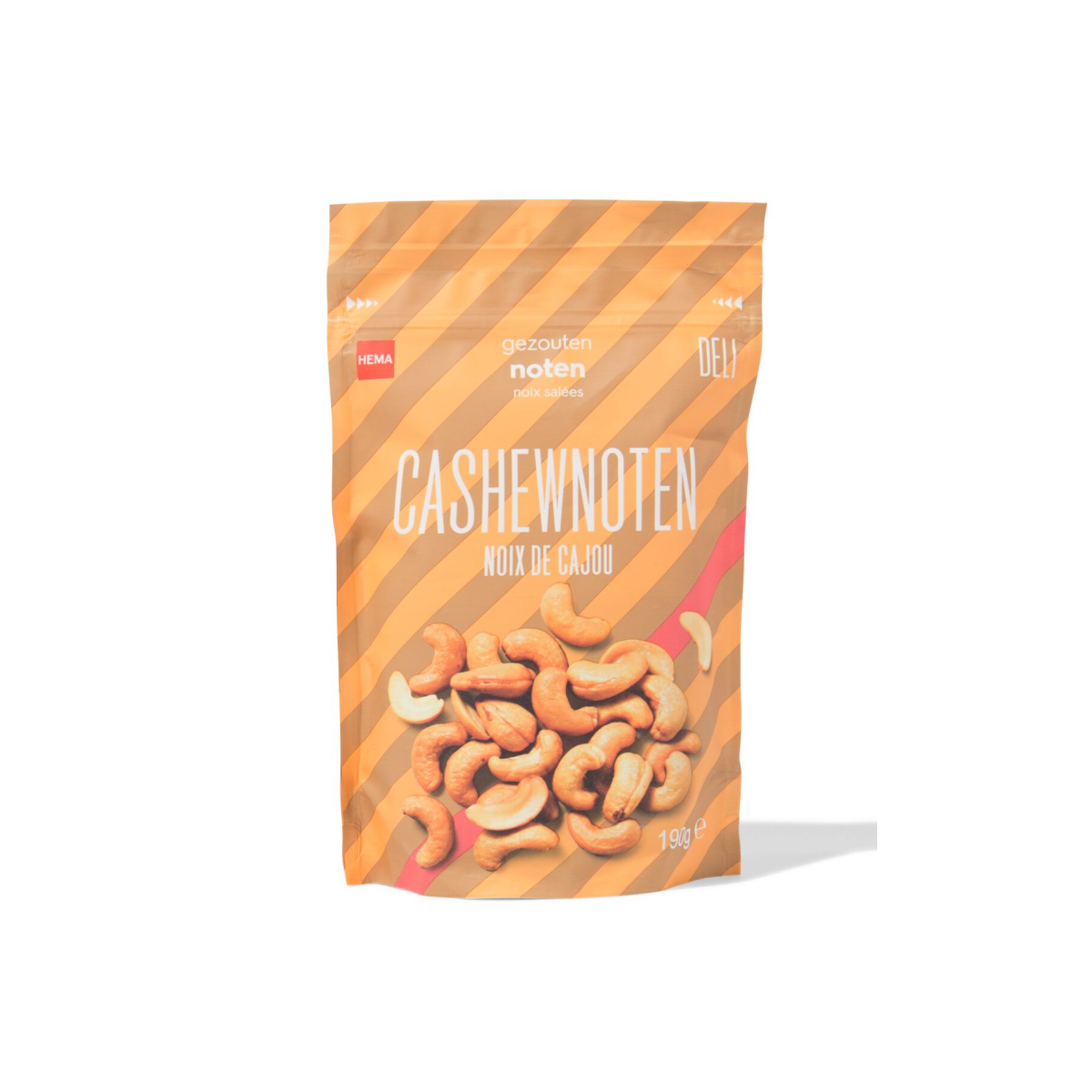 HEMA Cashewnoten gezouten 190g