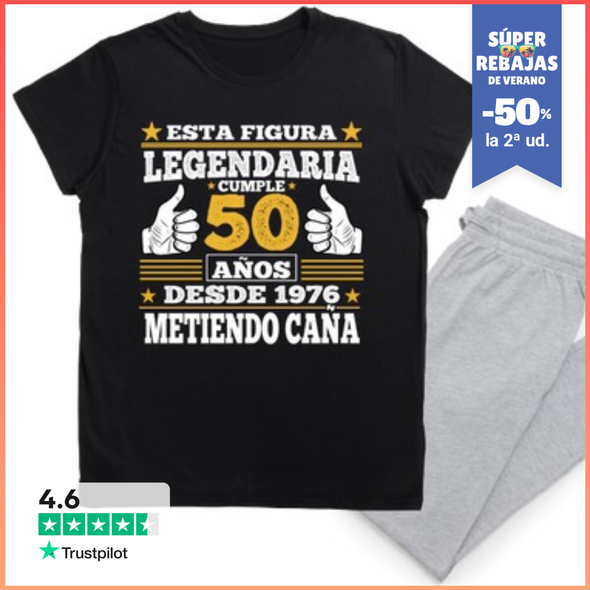 50 años 1976 cumpleaños cañero laTostadora