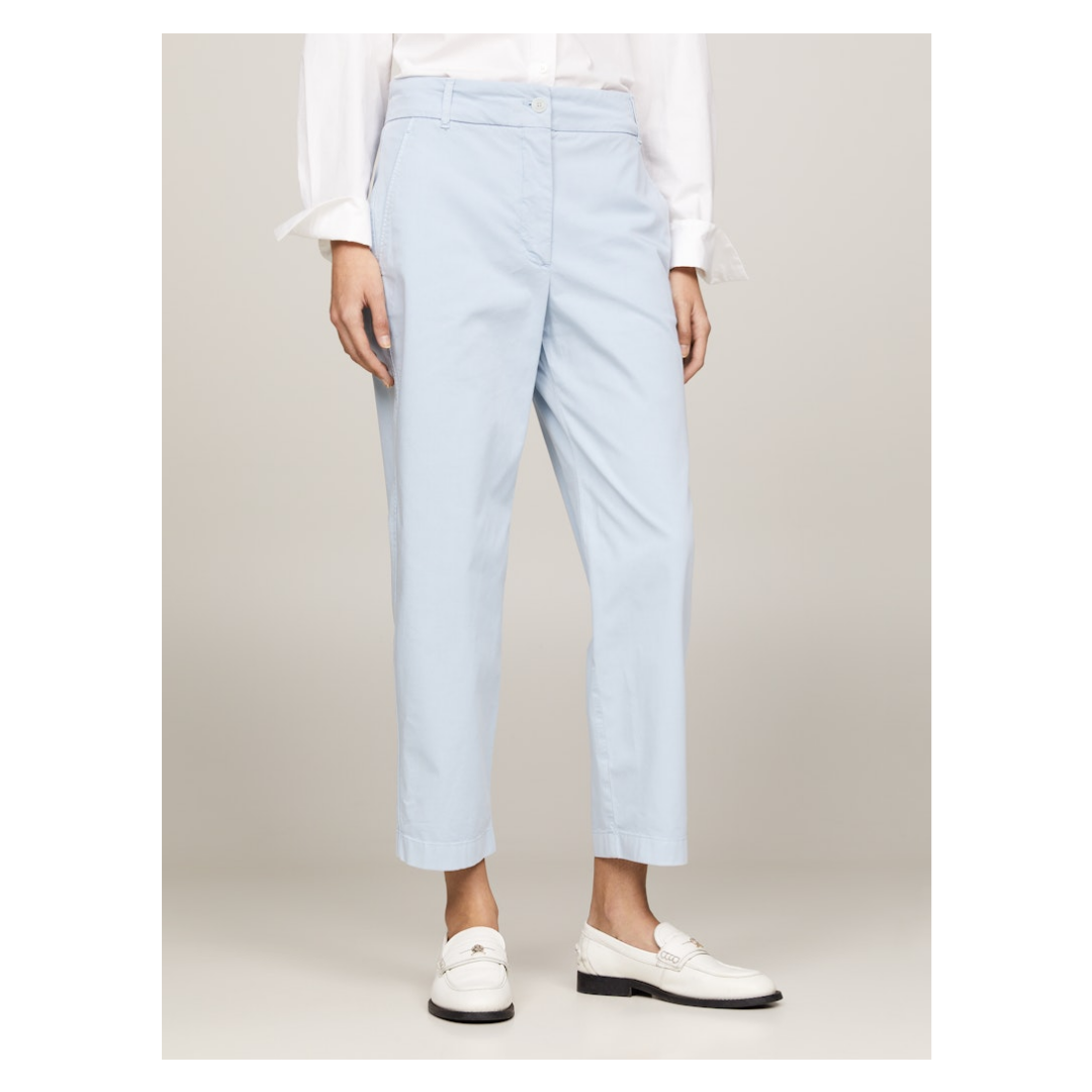 Tommy Hilfiger - Damen Hose - Blau - Größe: 36 - bei Tara-M