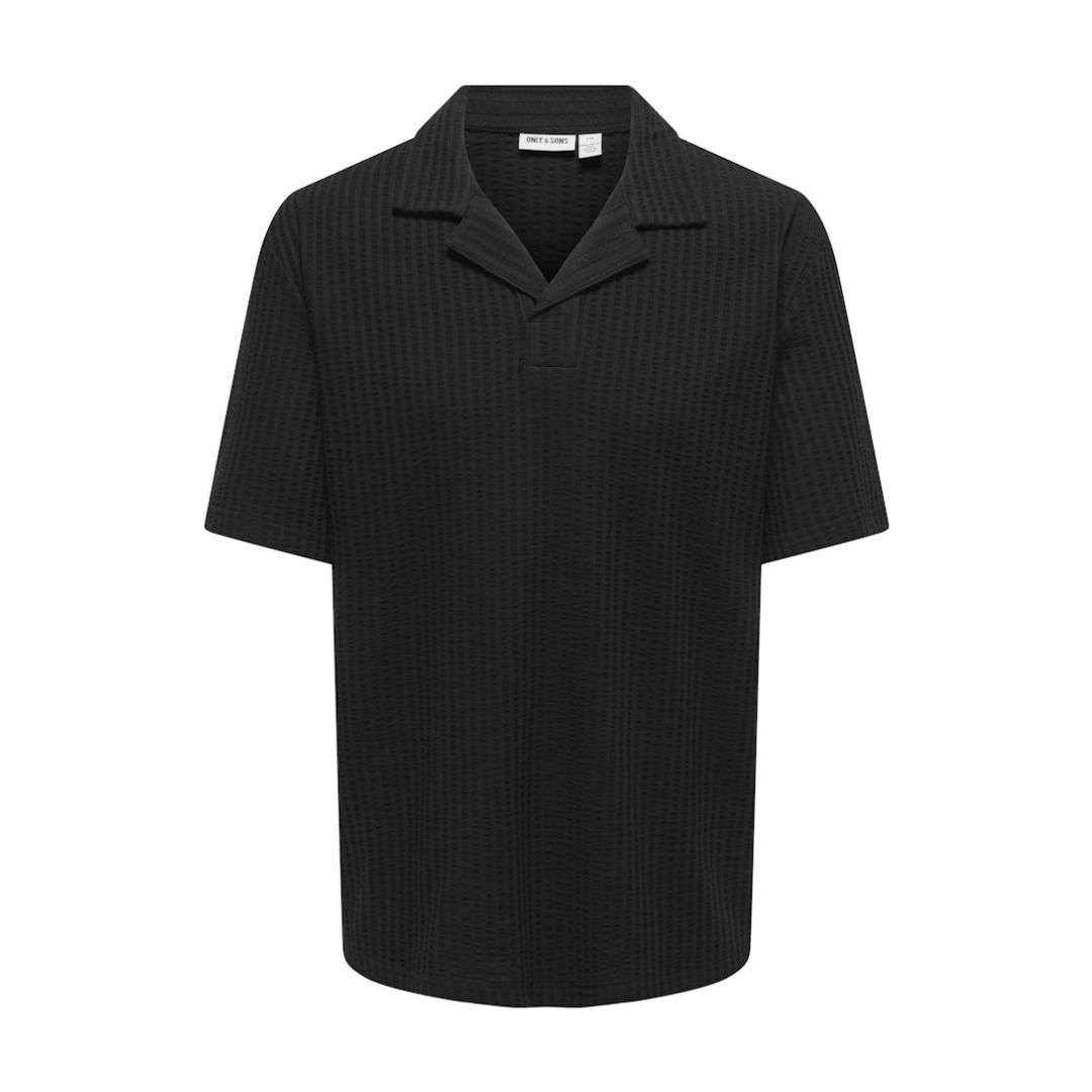 Only & Sons - Herren Poloshirt - Schwarz - Größe: M - bei Tara-M
