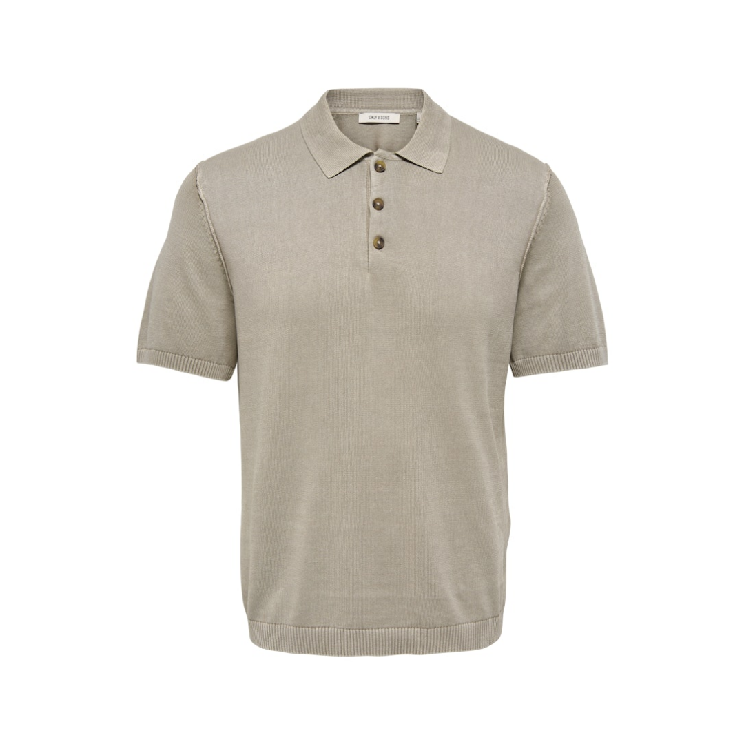 Only & Sons - Herren Poloshirt - Beige - Größe: S - bei Tara-M