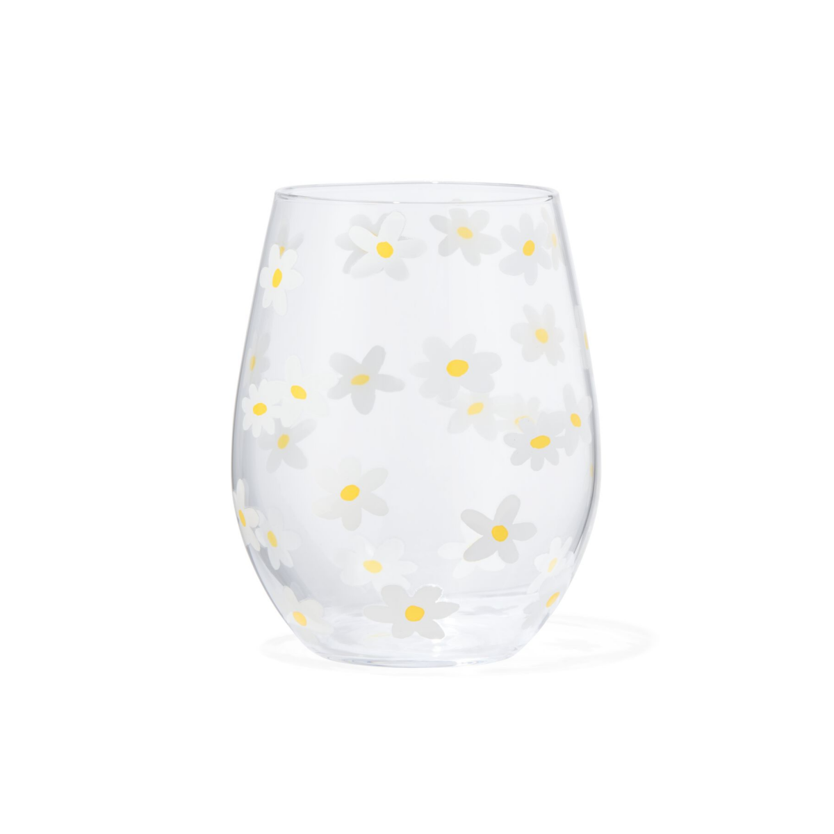 HEMA HEMA Drinkglas 550ml Bloemen