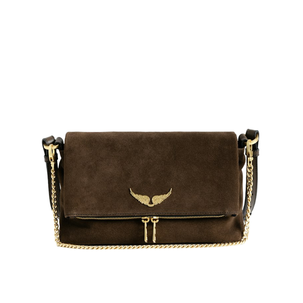 Zadig & Voltaire Donna Marrone - Rocky Ii Suede - Bags - One Size - Immagine 2