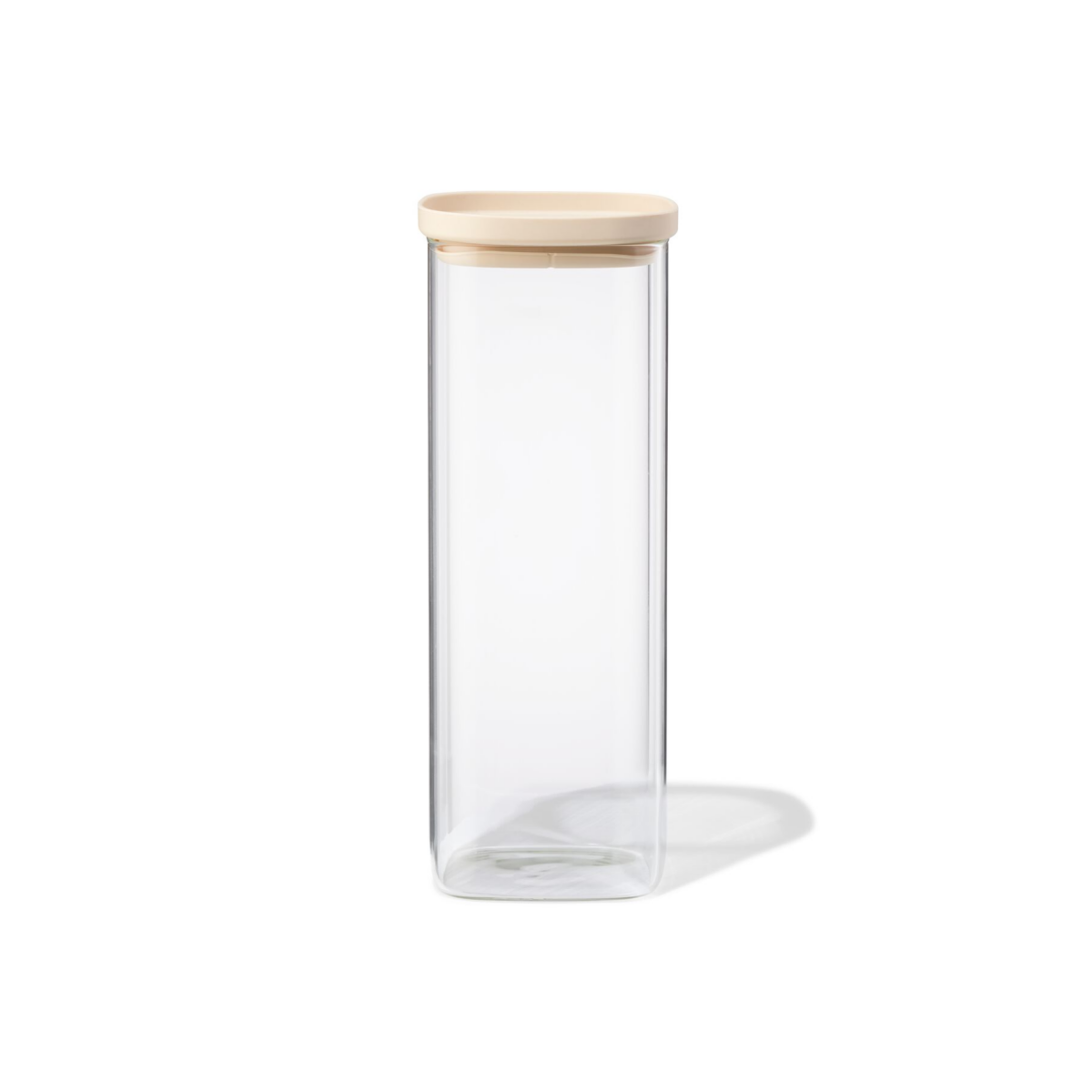 HEMA HEMA Voorraad Bus 2100ml Glas Met Deksel (transparant)