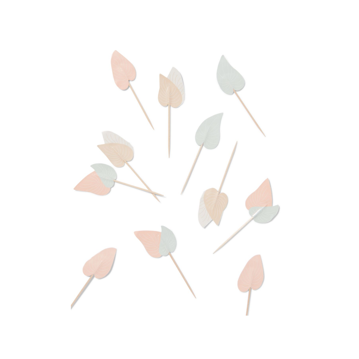 HEMA HEMA Cocktailprikkers Botanisch - 15 Stuks