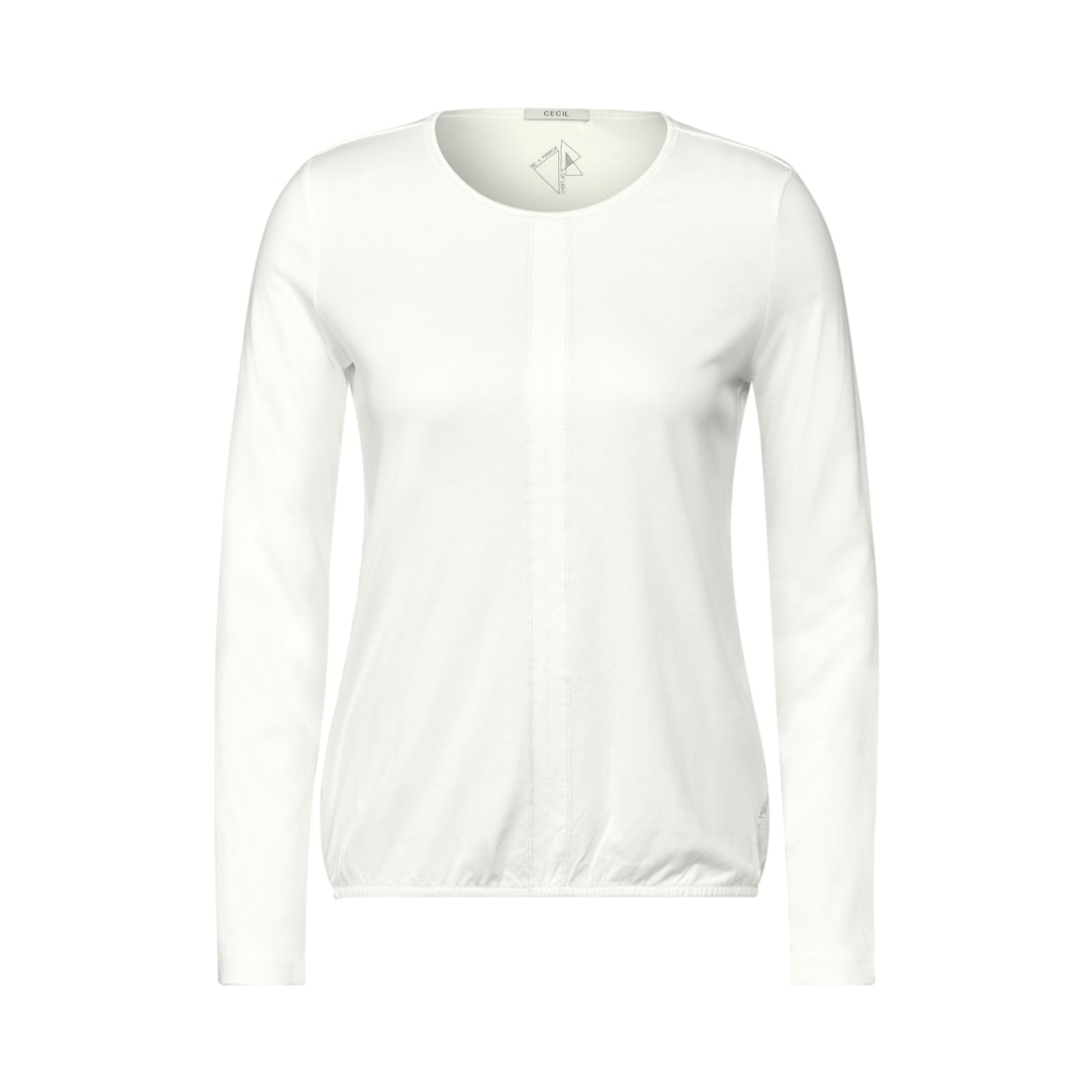 Cecil - Damen Langarmshirt - Weiß - Größe: XXL - bei Tara-M