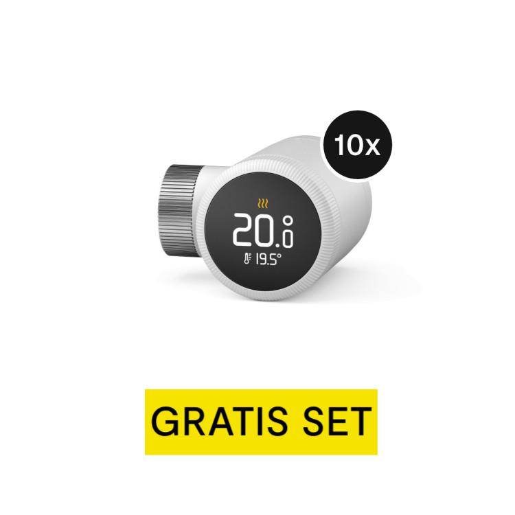 tado° X Smartes Heizkörper-Thermostat - 10er-Set