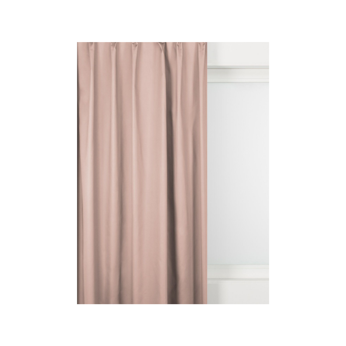 HEMA HEMA Gordijnstof Joure Semi-verduisterend Lichtroze (lichtroze)