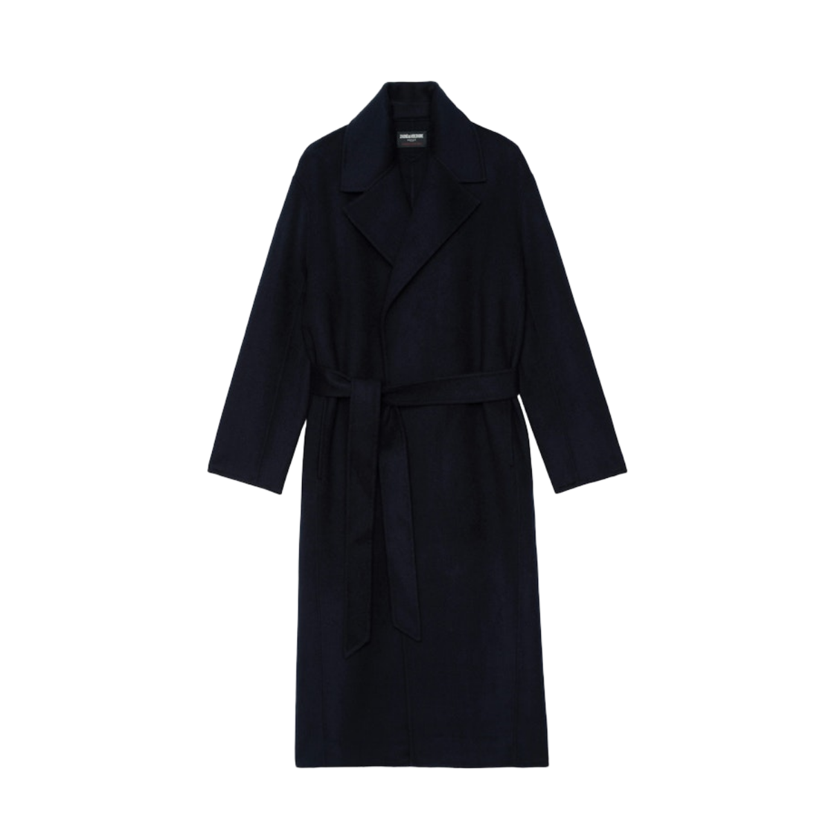 Zadig & Voltaire Damen Blau Mantel Meli