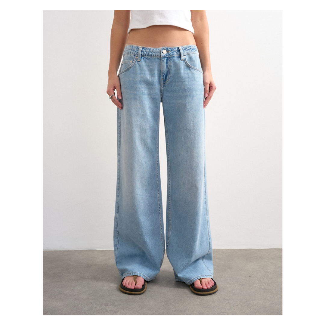 Topshop - Damen Jeans - Blau - Größe: 25-30 - bei Tara-M