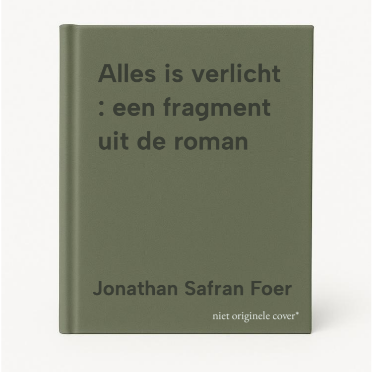 Alles Is Verlicht , Een Fragment Uit De Roman