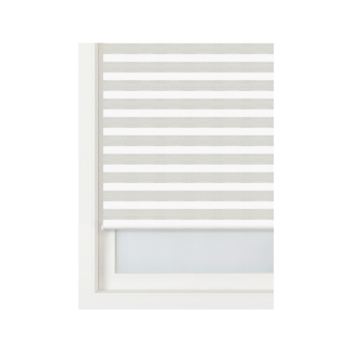 HEMA HEMA Duo Rolgordijn Structuur Lichtdoorlatend Ecru (ecru)